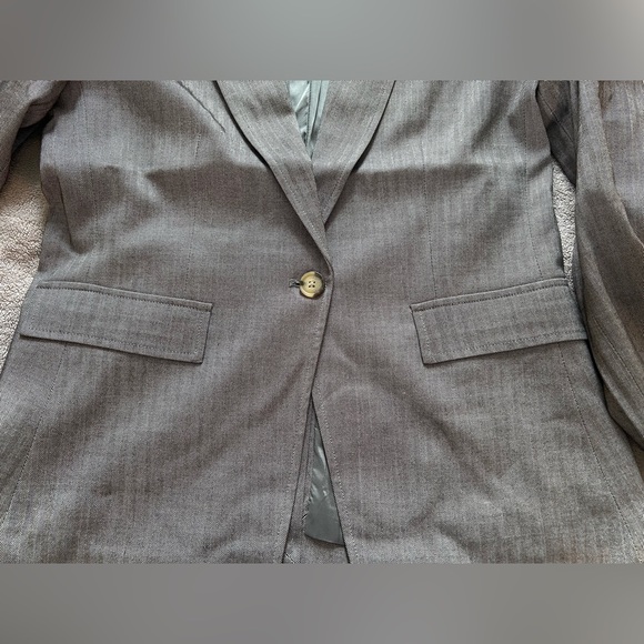 Blue Revival TAYLOR BELTED BLAZER - GREY HERRINGBONE - Picture 10 of 14